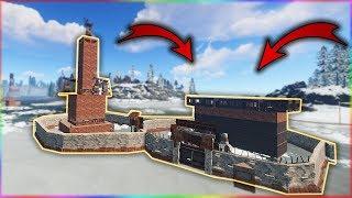 Surlu HQ Baseye Raid (Efsane Loot) ! - Rust