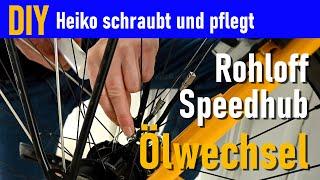 Rohloff Nabe: So einfach geht Ölwechsel! Schritt-für-Schritt-Anleitung.