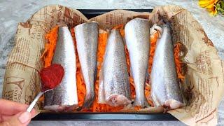 Испанская семья научила меня - Дешёвый хек вкуснее лосося! Простой рецепт рыбы удивил всех гостей.