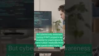 Why cybersecurity awareness training#cybersecurity  #cyberattack#cyberawareness  #cyberessentials