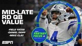 Finding QB Value in the Mid-Late Rounds | Fantasy Focus 