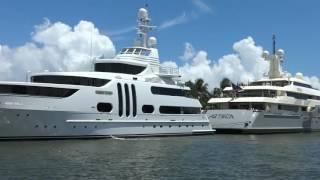 Fort Lauderdale FL.Luxury Super Yachts and Boats