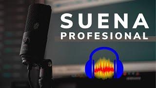 ¡CONFIGURA TU AUDIO PARA GRABAR COMO PROFESIONAL! | TUTORIAL AUDACITY