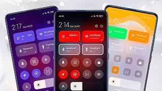 Customize MIUI 12 Control Center & Change Colors | बिना ROOT किये