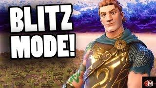 *NEW* INSANE FORTNITE BLITZ MODE GAMEPLAY! ( Fortnite Battle Royale New Blitz Mode! )