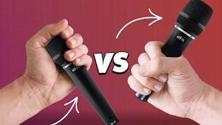 Why Singers Should NEVER Cup the Mic