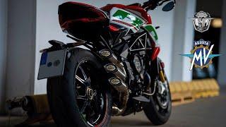 EM Titanium Slip On Mv Agusta Dragster RC FlyBy