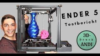 Creality Ender 5 - Testbericht + (kurzes Langzeit-Feedback - Ender 3)