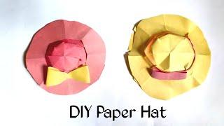 DIY Paper Hat | How to Make Hat with Paper | Paper Cap | Origami Hat Tutorial | Paper Craft