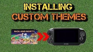 Install Custom Themes On Your PS Vita