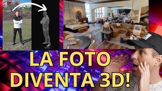 Trasforma FOTO e VIDEO in 3D grazie all'Intelligenza Artificiale! Tutorial Luma AI