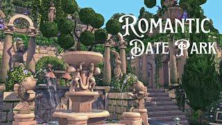 Romantic Date Park  Stopmotion BUILD in TheSims4  No CC