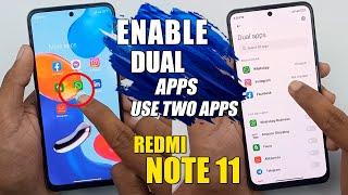 How To Enable Dual Apps - Redmi Note 11