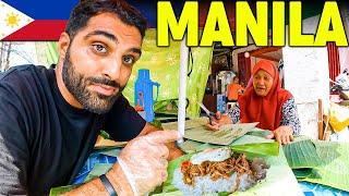 Halal FILIPINO Street FOOD In Manila Philippines MUSLIM Town