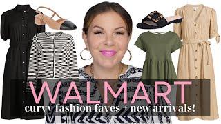 Summer Walmart Haul + Try On | Midsize/Plus Size Walmart Finds | Chic Walmart Finds $30 and Under