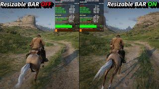 Red Dead Redemption 2 4K Ultra Settings Resizable Bar Test | RTX 3090 | Ryzen 9 5950X