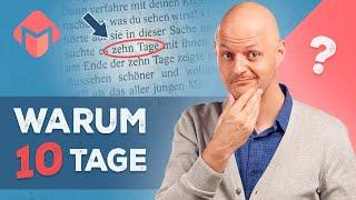 Warum bittet Daniel um GENAU 10 TAGE Zeit? | Daniel 1