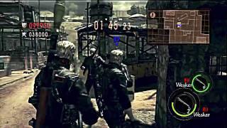 Resident Evil 5 HD Versus Team Survivors Wesker Public Assembly With projectdinitial5