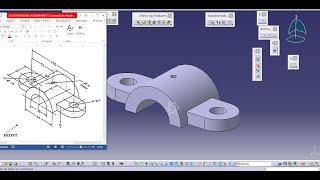 Catia V5 tutorial for beginners: use of Pad and Pocket command