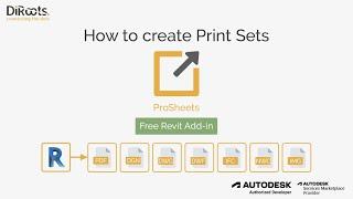 Create a Print Set in #Revit using #ProSheets