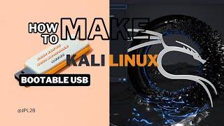 How to make Kali Linux 2024 bootable usb with Rufus