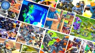 EVERY Halo Mega Construx Diorama! ODST, Flood, Banished, Infinite: The Domain