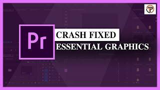 How To Fix Essential Graphics Crash in Adobe Premiere Pro CC 2020 [Solved]