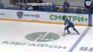 Lokomotiv @ Barys 09/24/2014 Highlights / Барыс - Локомотив 3:4ШБ