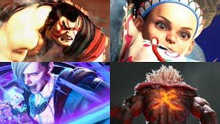 Street Fighter 6 - All Super Moves & Critical Arts In Season 1 [No BGM / 4K 60ᶠᵖˢ]