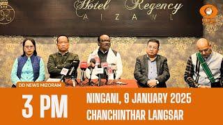 DD News Mizoram Chanchinthar Langsar | 9 January 2025 | 3:00 PM