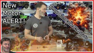  The CrawlMaster V2 Stubby Motor is HERE! (And Our Studio Almost Caught Fire )