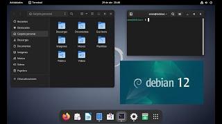 Debian 12 Descarga Instalación y configuración RÁPIDO Y FÁCIL