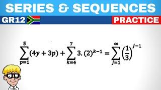 Series and Sequences grade 12 sigma notation: Practice