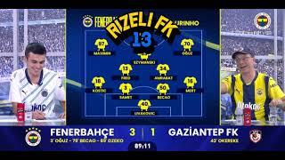 Fenerbahçe 3-1 Gaziantep FK - FB TV GOL ANLARI - 2 Aralık 2024