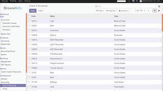 How to Import Chart of Accounts from CSV or Excel File | Odoo Apps Features #odoo16 #importchart