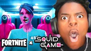 iShowSpeed Plays Fortnite Squid Games!