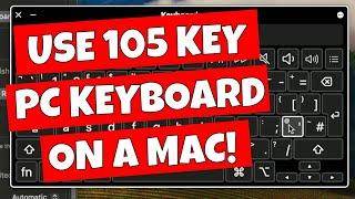 How To Get UK British PC Layout ISO 105 Keyboards Working In MAC OS Mac Mini Pro