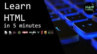 Learn basic HTML in 5 minutes