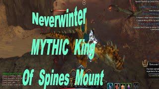 Neverwinter King Of Spines Mythic Account Mount