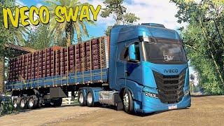 DESCARREGUEI O ALHO - PINTEI A CARRETA E CARREGUEI A MAÇA - IVECO SWAY NO ETS 2 MODS