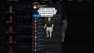 Caitlin Clark Goes First in WNBA Fantasy Draft? 