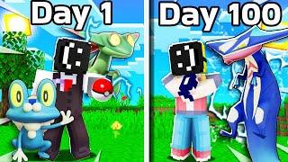 I Spent 100 DAYS in FUSION ONLY Pixelmon! (Minecraft Pokemon)