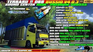 UPDATE!! OBB BUSSID V4.0.3 SOUND CENTER NGIR PREMIUM REAL GRAFIK ETS2 SUPER HD 4K || BUSSID V4.0.3