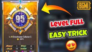 BGMI NEW COLLECTION FEATURE | LEVEL 1 TO 95 INCREASE LEVEL | HOW TO INCREASE LEVEL IN COLLECTION 