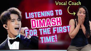 Dimash - Greshnaya strast (Sinful passion) #dimash #vocalcoachreacts #vocalcoach #reactionvideo