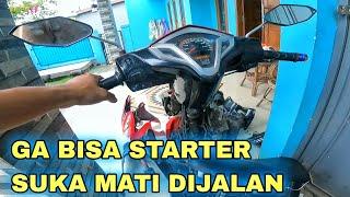 Motor Vario mati mendadak dan tidak bisa starter - Sambil Pasang saklar rahasia anti m4ling