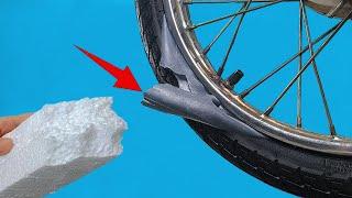 Why didn't I know this sooner! How to fix broken inner tube simply in 2 minutes