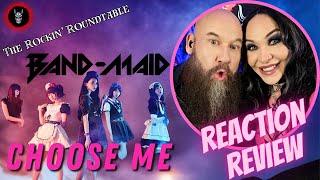 Gen-X Metal Couple REACTS and REVIEWS - BAND-MAID / Choose me (Official Live Video)