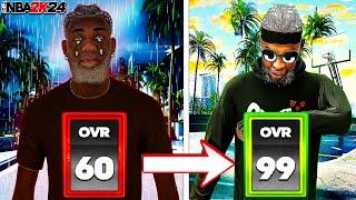 FASTEST WAY TO MAX BADGES AND YOUR BUILD TO 99 0VERALL IN UNDER 24 HOURS ON NBA 2K24!