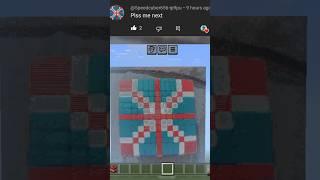 Satisfying Profile Pixel Art Minecraft ( Subscribers Request ) #shorts @Speedcuber656-ip9pu